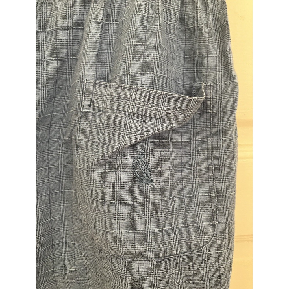 Nautica mens Long-sleeve Lightweight Cotton sleepwear rope and pants Blue Sz MED - Picture 13 of 14